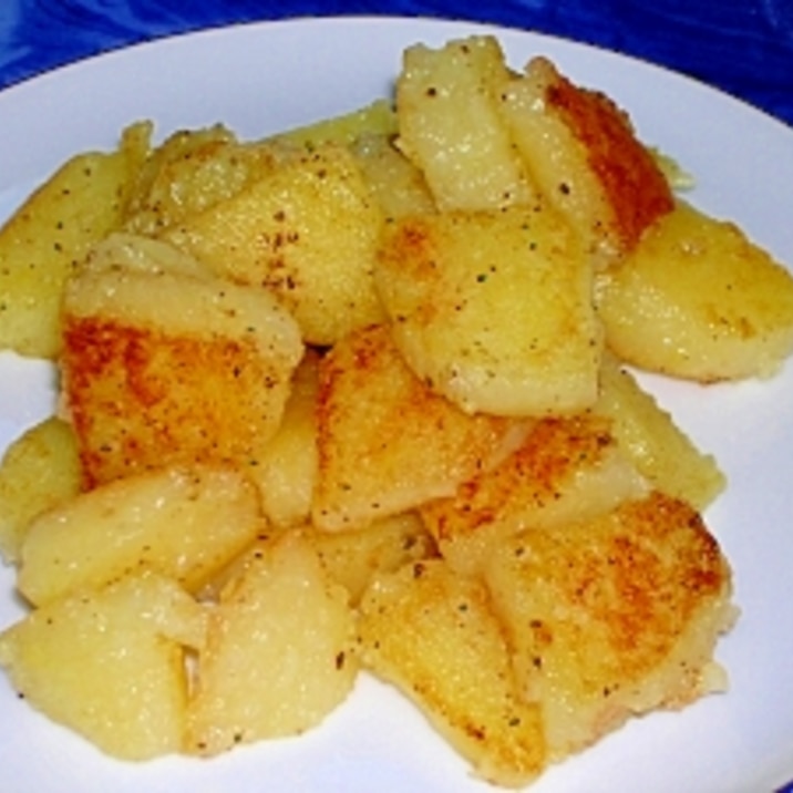 2日めのお楽しみ♪クヌーデルのバター焼き